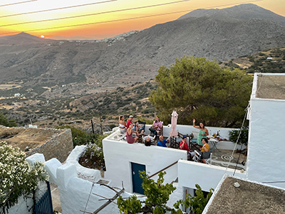 Carolina's Amorgos house in Langatha